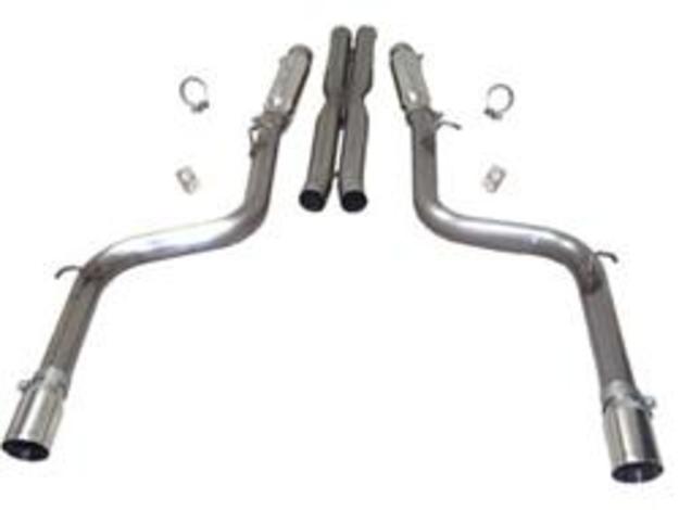 SLP Loudmouth II Exhaust 05-14 Charger, Magnum, 300 SRT8